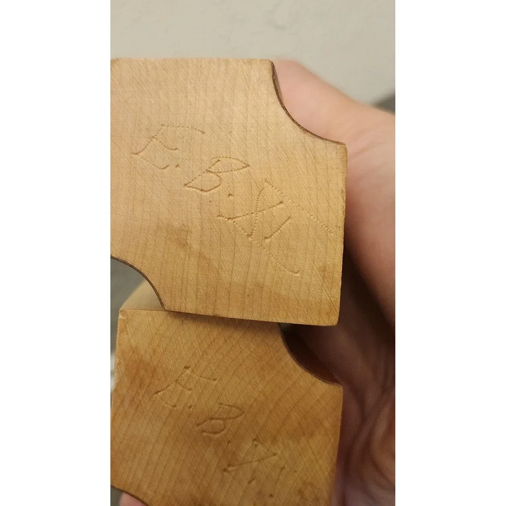 Handmade item pair